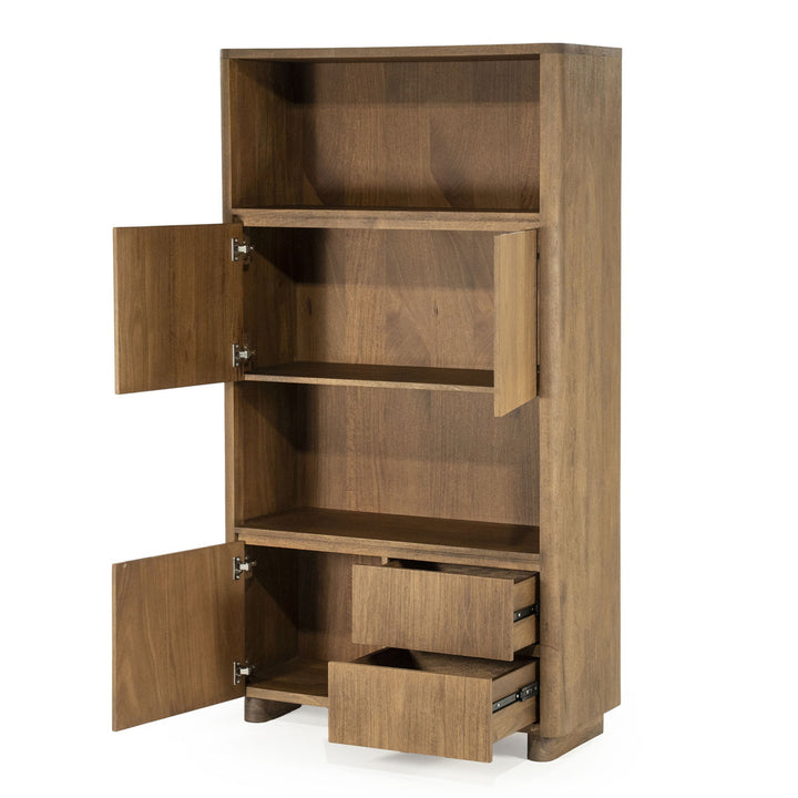 Kabinet Edward – mangohout & fineer bruin