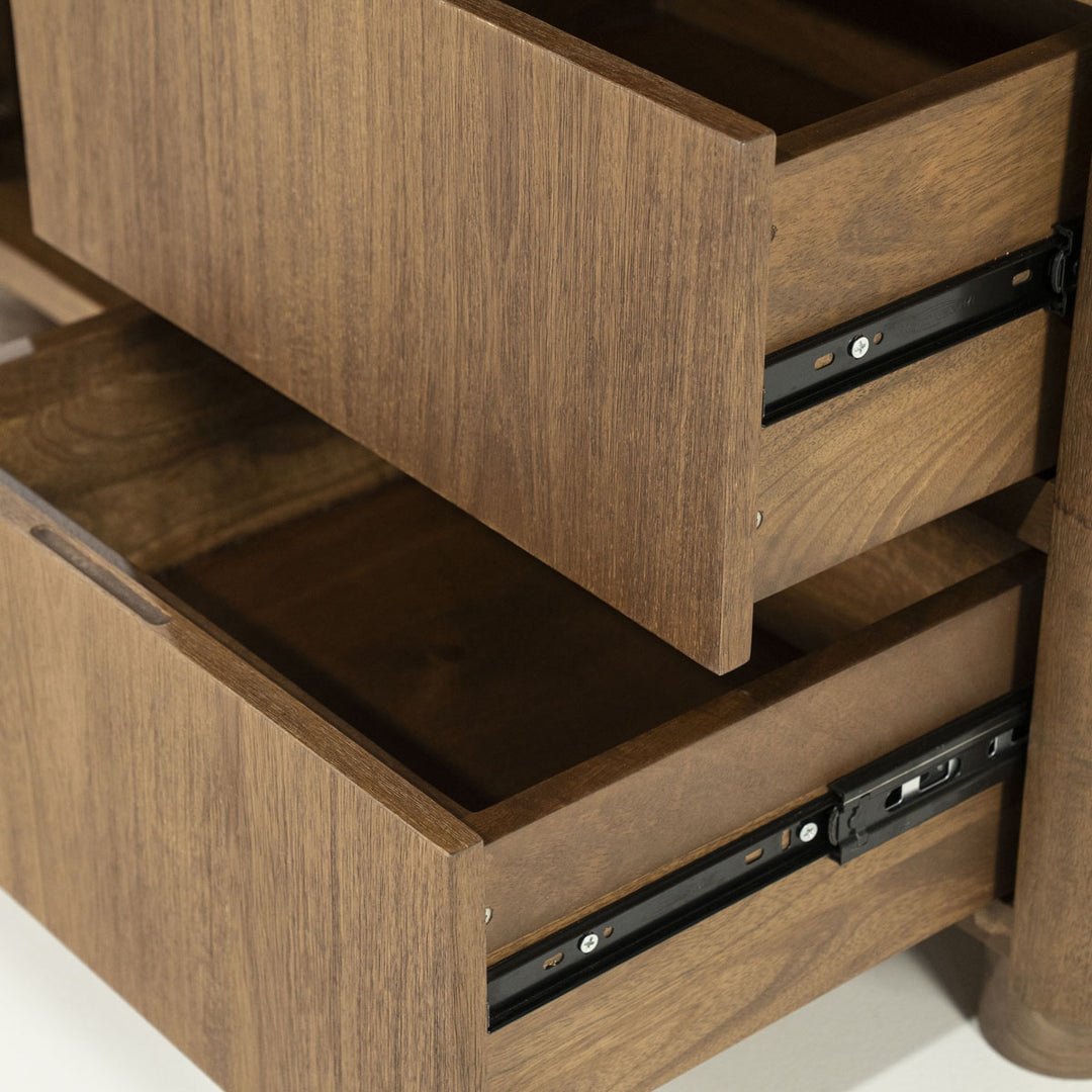 Kabinet Edward – mangohout & fineer bruin