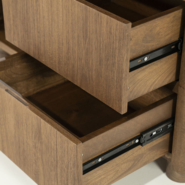 Kabinet Edward – mangohout & fineer bruin