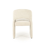 Stoel Odette – stof & metaal beige serene