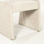 Stoel Odette – stof & metaal beige serene