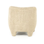 Fauteuil Shaun – stof & hout taupe sheep