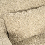 Fauteuil Shaun – stof & hout taupe sheep