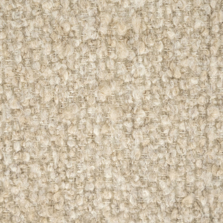 Bankje George – stof & hout beige flou