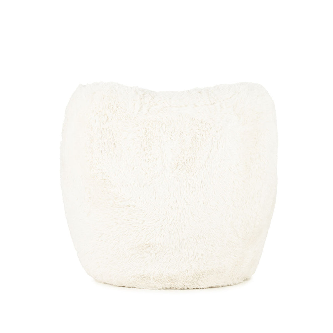 Fauteuil Samson – stof & hout beige doodle