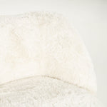 Fauteuil Samson – stof & hout beige doodle