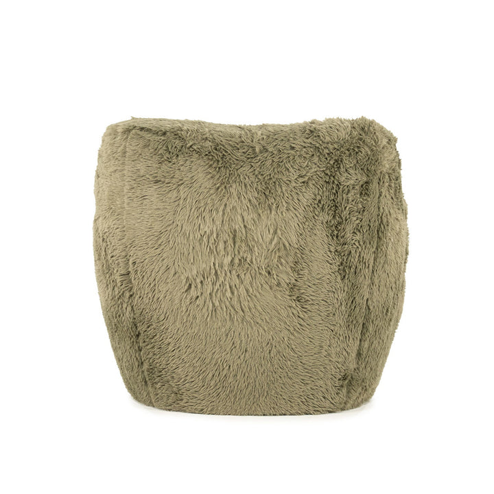 Fauteuil Samson – stof & hout groen doodle