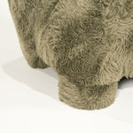Fauteuil Samson – stof & hout groen doodle