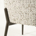 Stoel Tobias – stof & ijzer beige vive
