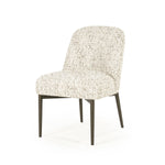 Stoel Tobias – stof & ijzer beige vive