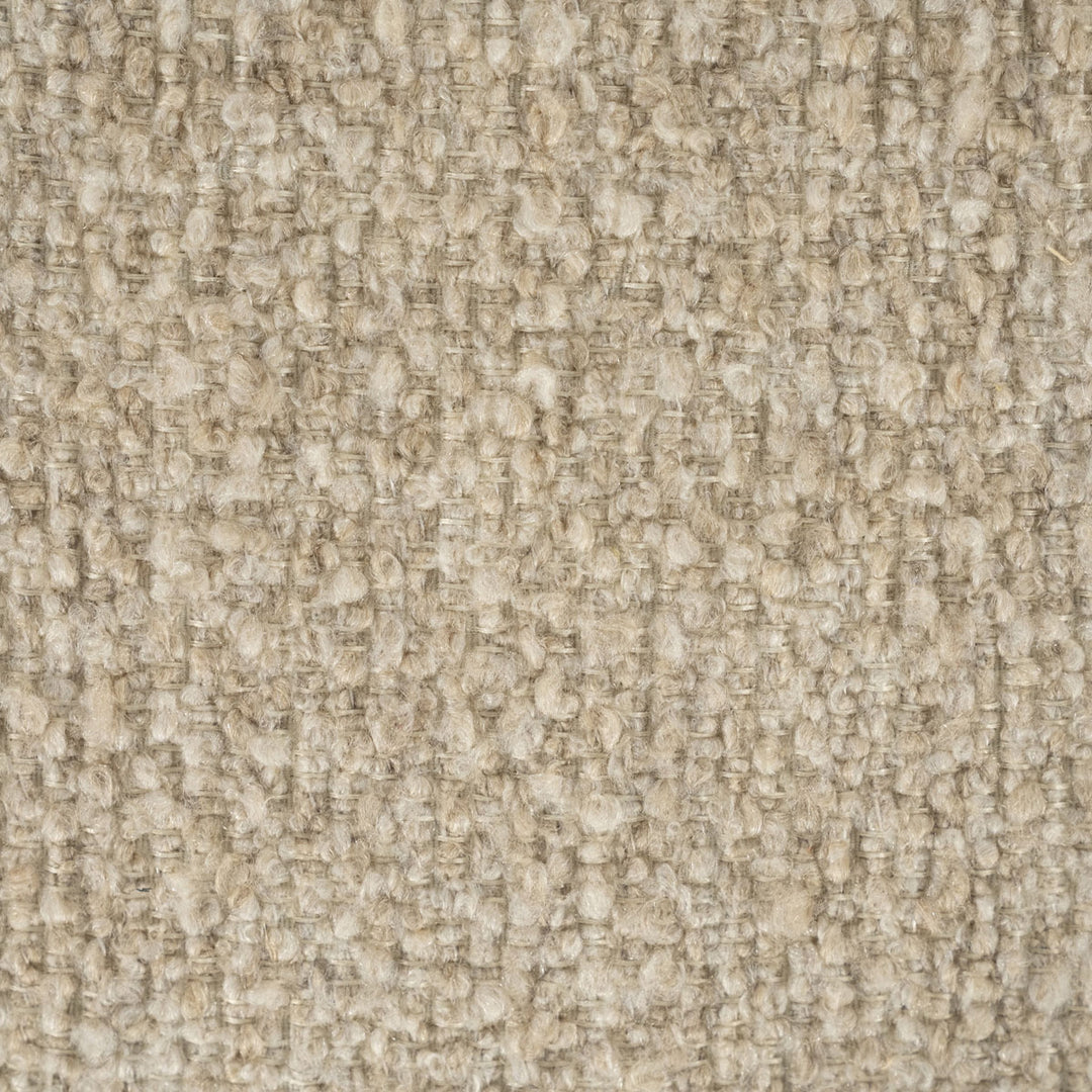 Fauteuil Tina – stof & hout beige flou