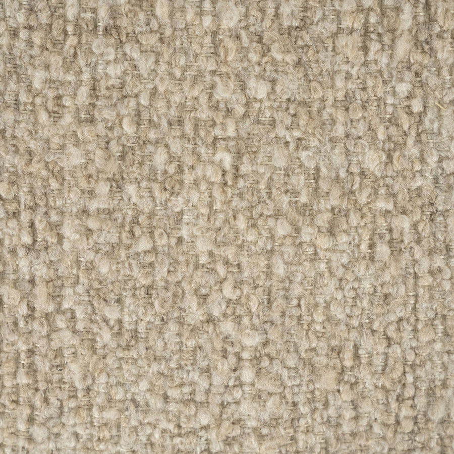 Fauteuil Tina – stof & hout beige flou