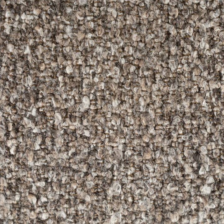 Fauteuil Tina – stof & hout taupe flou