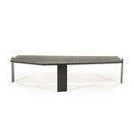 Salontafel Robert – essenhout & ijzer zwart