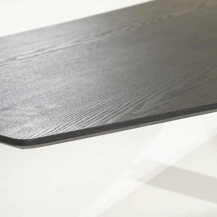 Salontafel Robert – essenhout & ijzer zwart