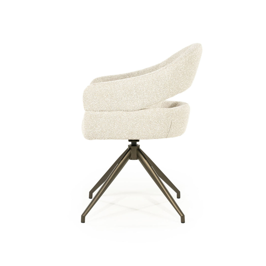 Stoel Hailey – stof beige eira