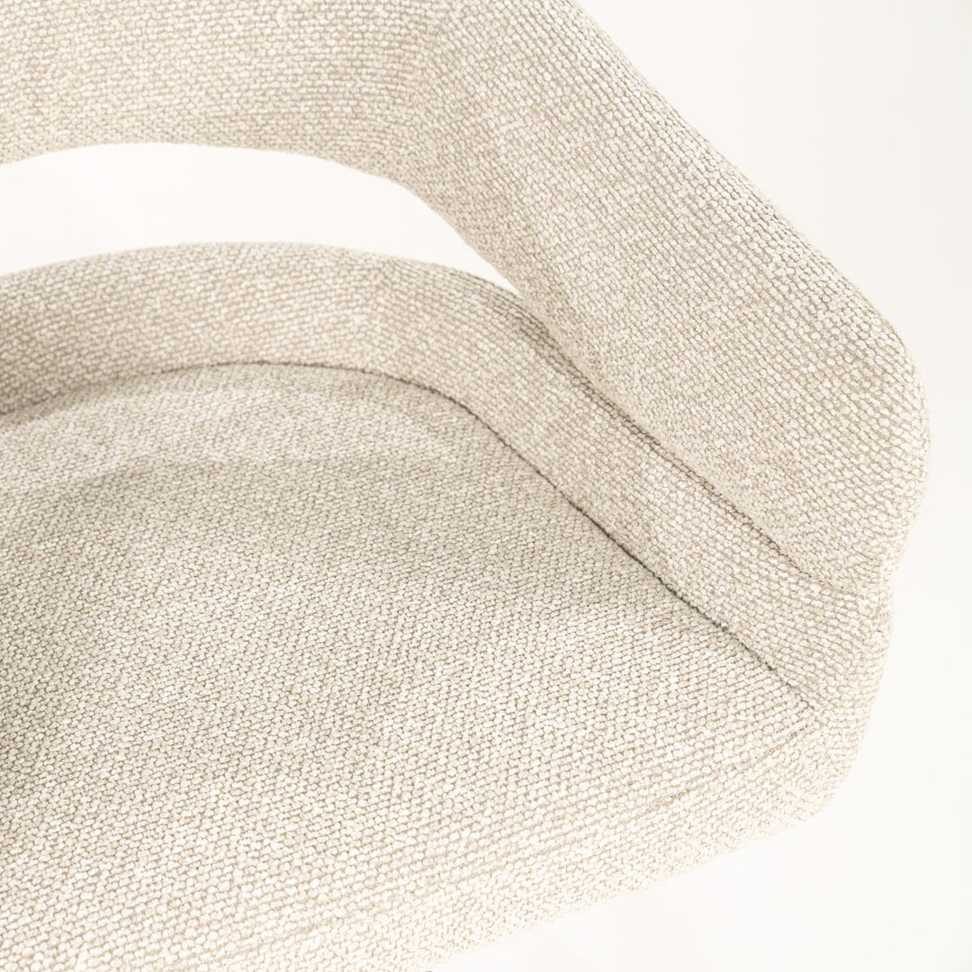 Stoel Hailey – stof beige eira