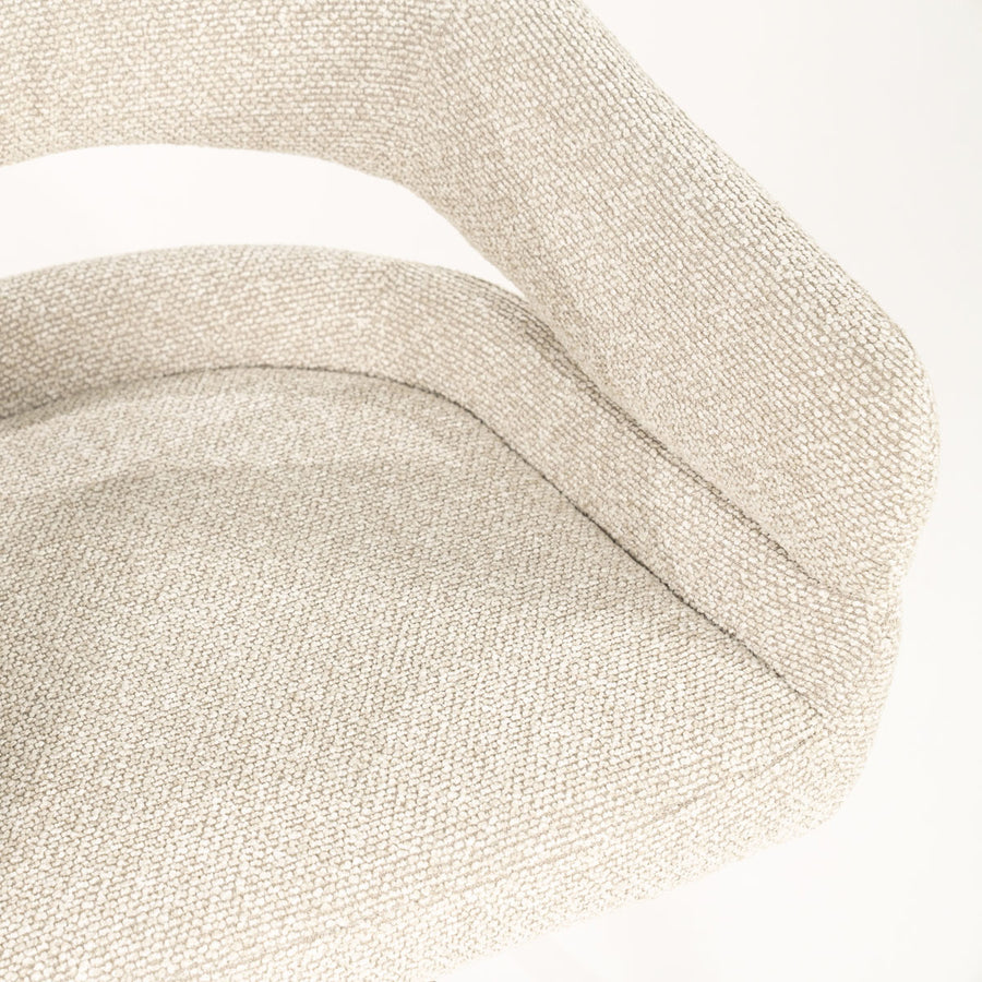 Stoel Hailey – stof beige eira
