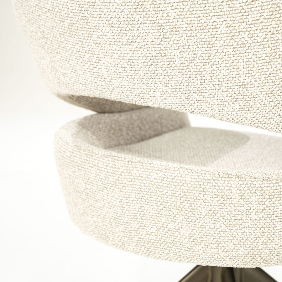 Stoel Hailey – stof beige eira
