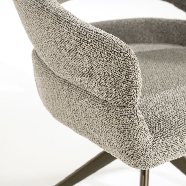 Stoel Hailey – stof taupe eira