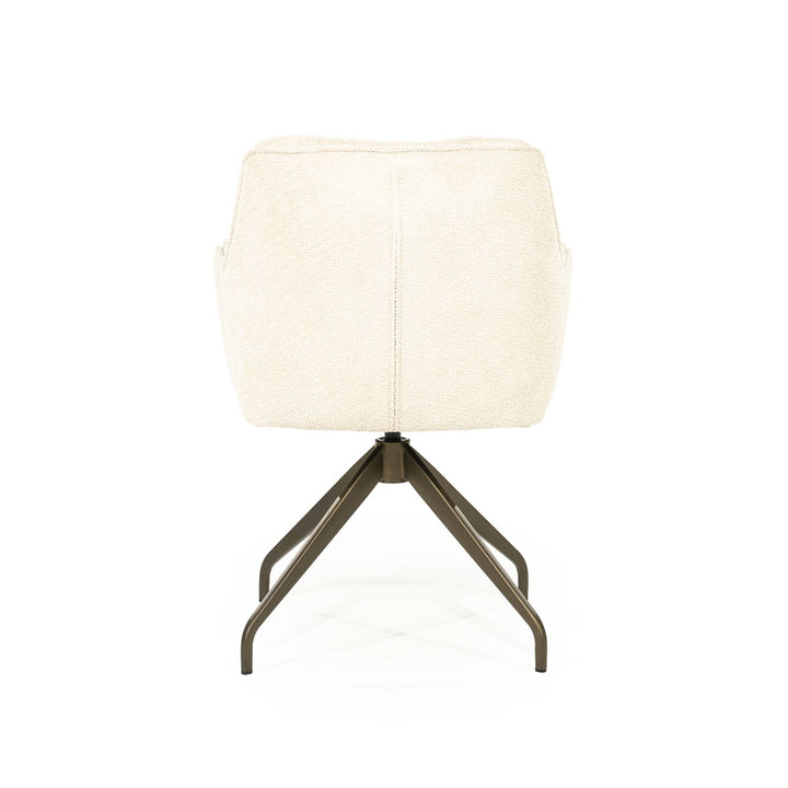 Stoel Hugo – stof beige lyric