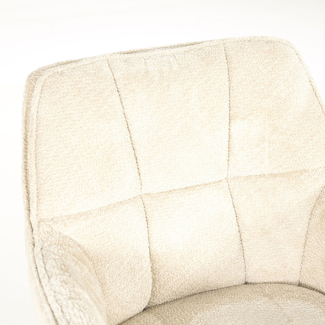 Stoel Hugo – stof beige lyric