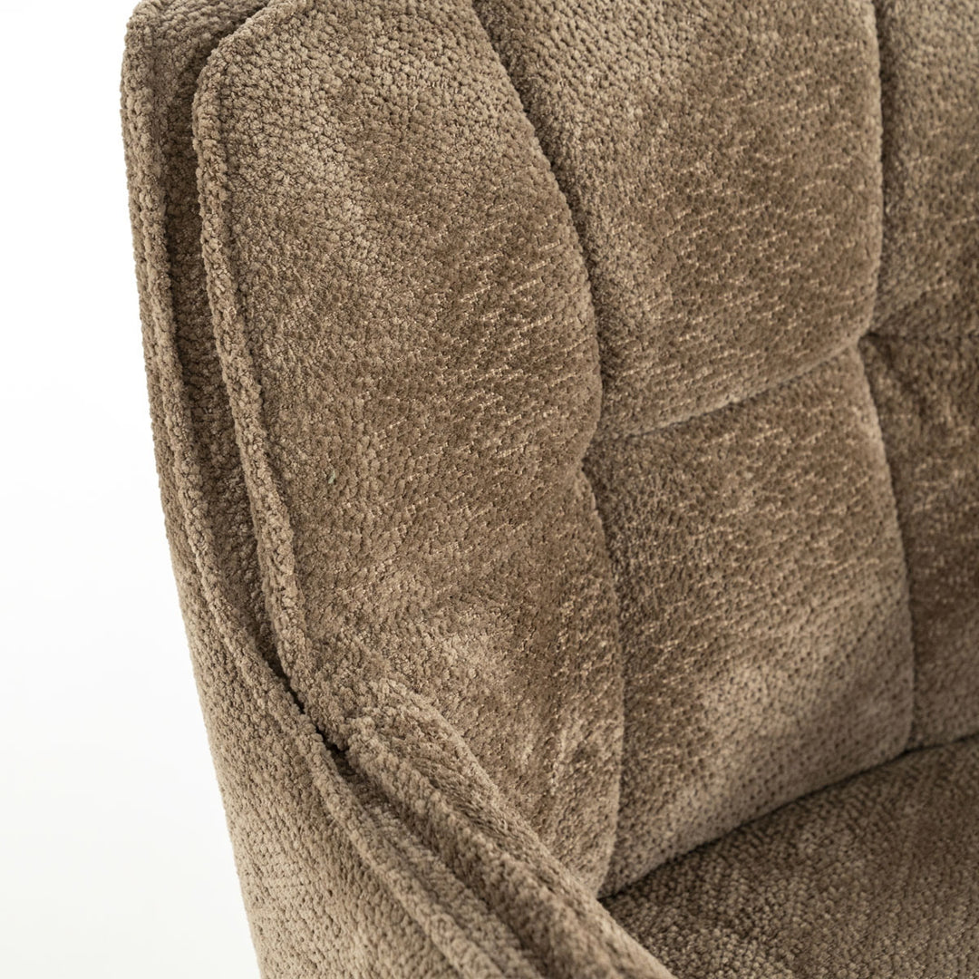 Stoel Hugo – stof taupe lyric