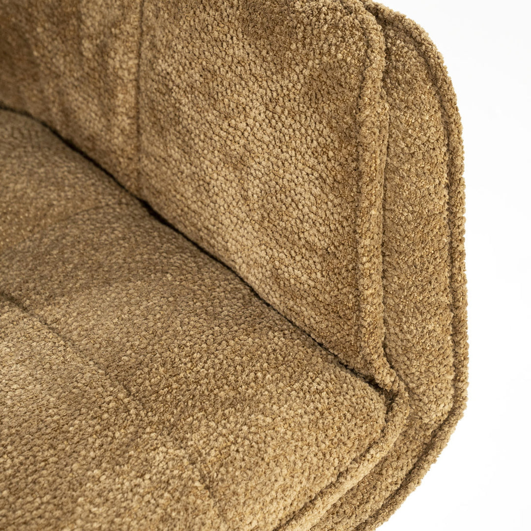 Stoel Hugo – stof mosterd lyric