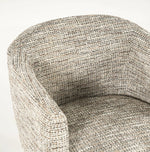 Stoel Micha – stof & hout taupe nori