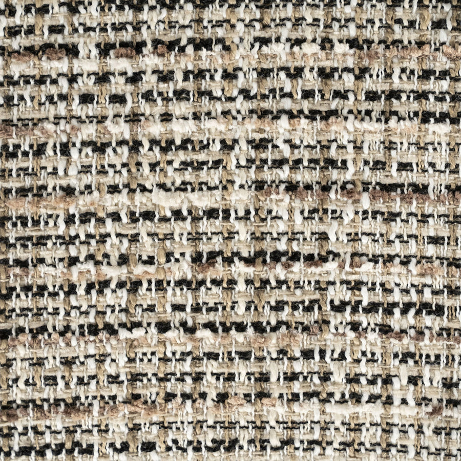 Stoel Micha – stof & hout taupe nori
