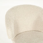 Stoel Mateo – stof & metaal beige niata