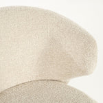 Stoel Mateo – stof & metaal beige niata