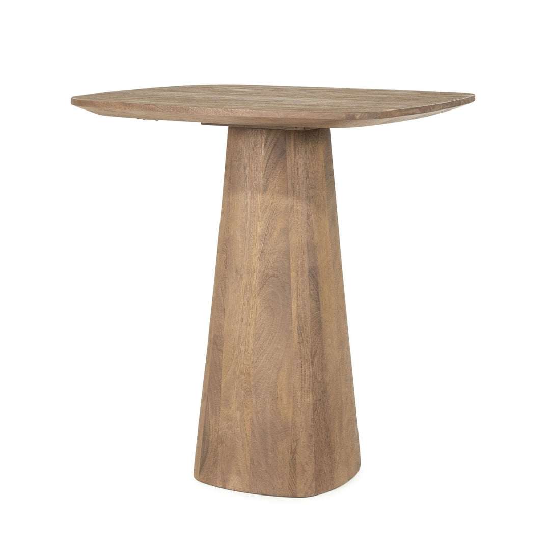Countertafel Aron – mangohout lichtbruin