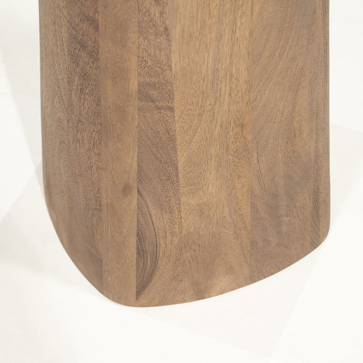 Countertafel Aron – mangohout lichtbruin