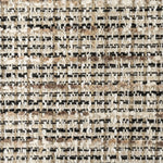 Kruk Lottie – stof & hout taupe nori
