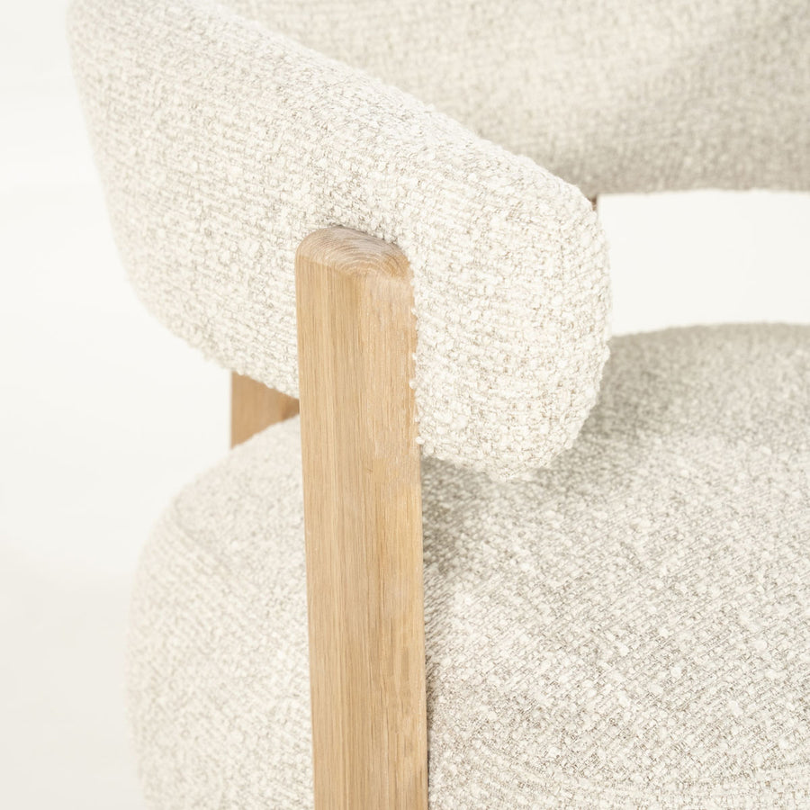 Fauteuil Lola – beige hush