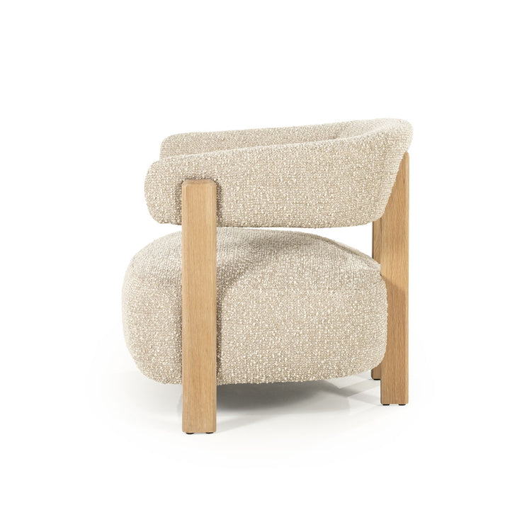 Fauteuil Lola – taupe hush