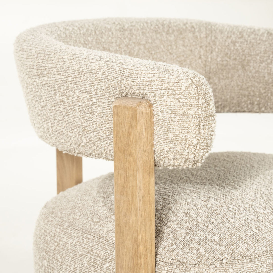 Fauteuil Lola – taupe hush