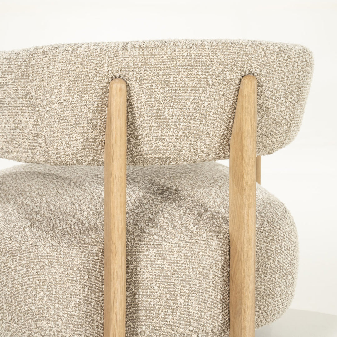 Fauteuil Lola – taupe hush