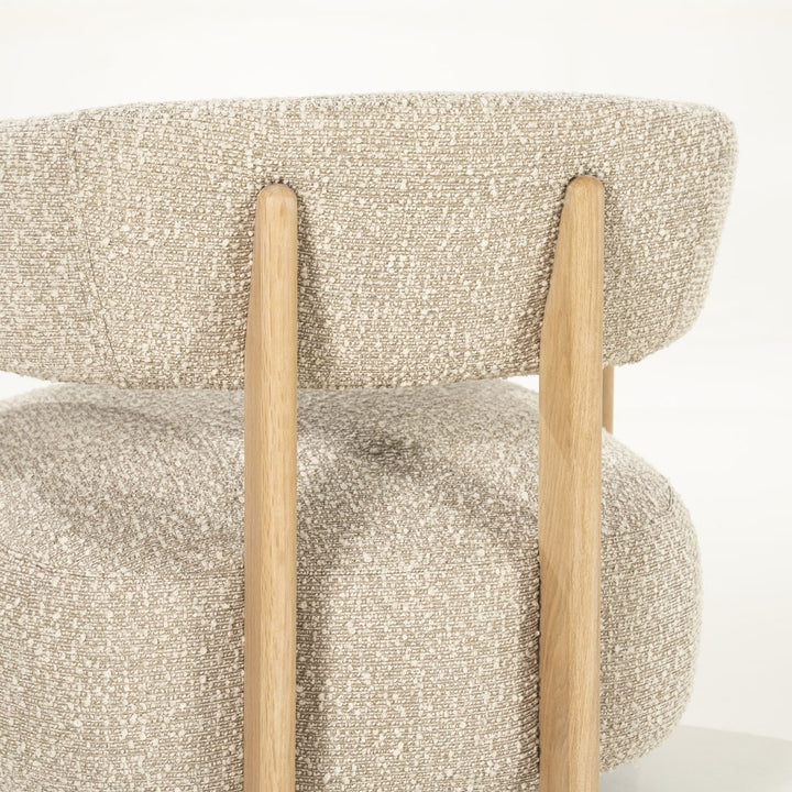 Fauteuil Lola – taupe hush