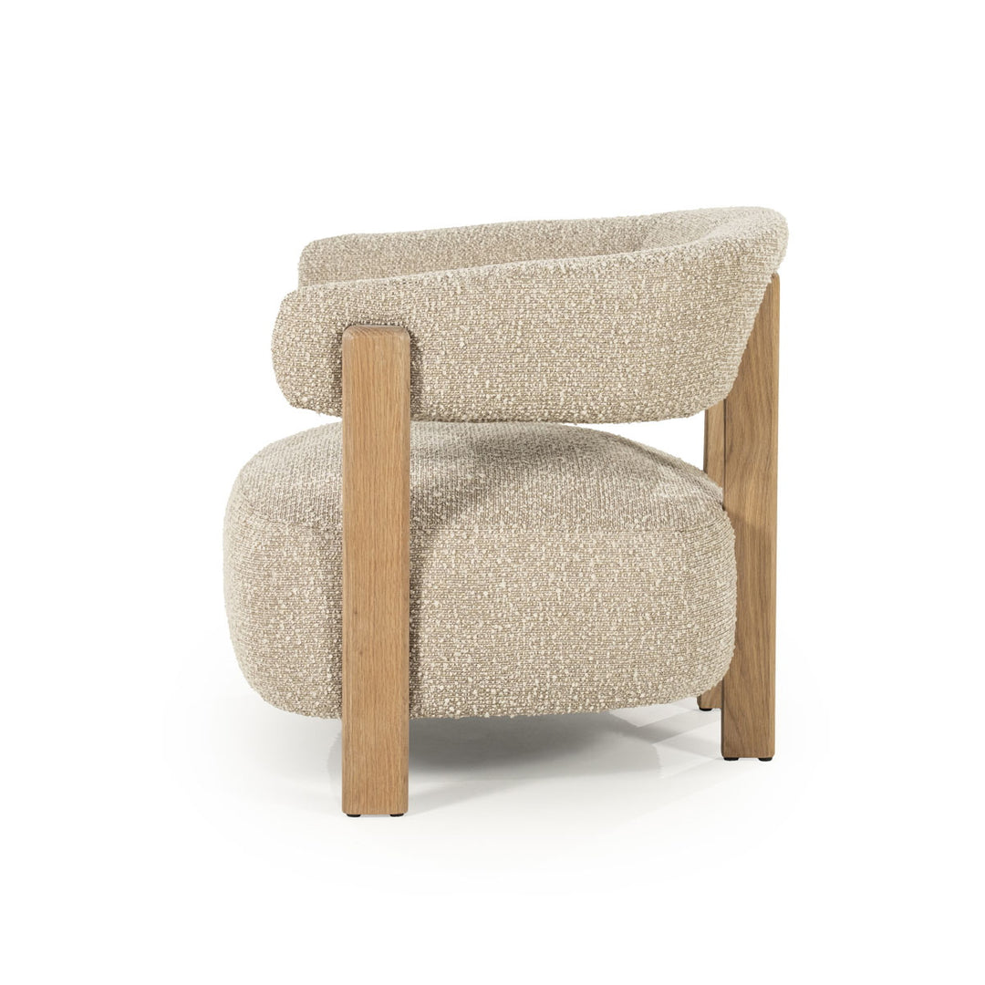 Fauteuil Lola – bruin hush