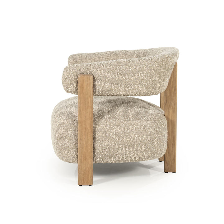 Fauteuil Lola – bruin hush