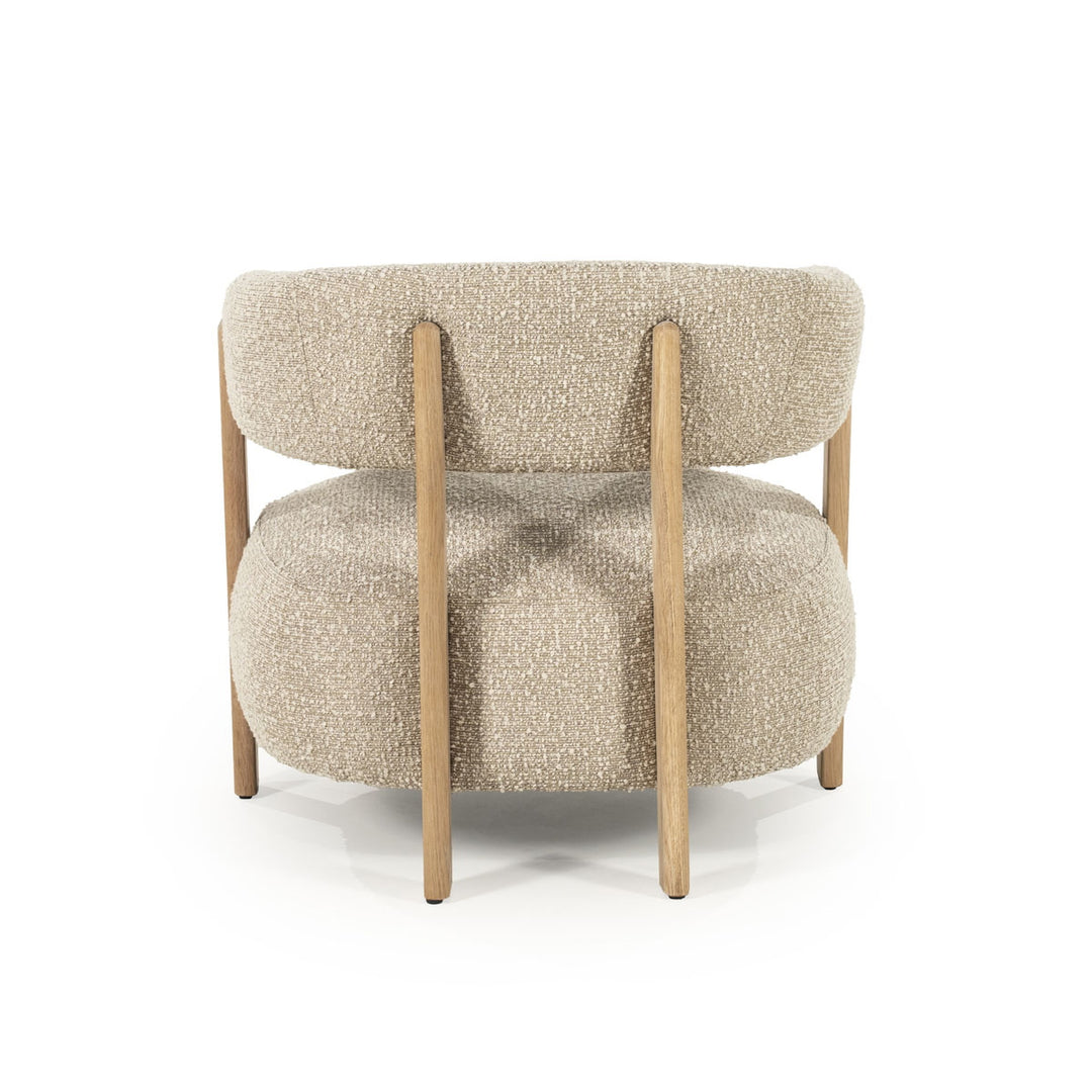 Fauteuil Lola – bruin hush