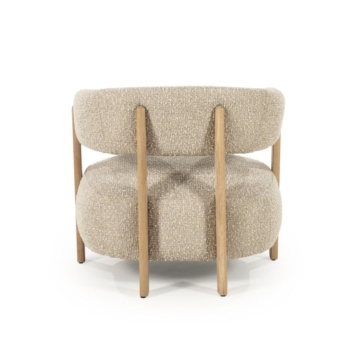 Fauteuil Lola – bruin hush