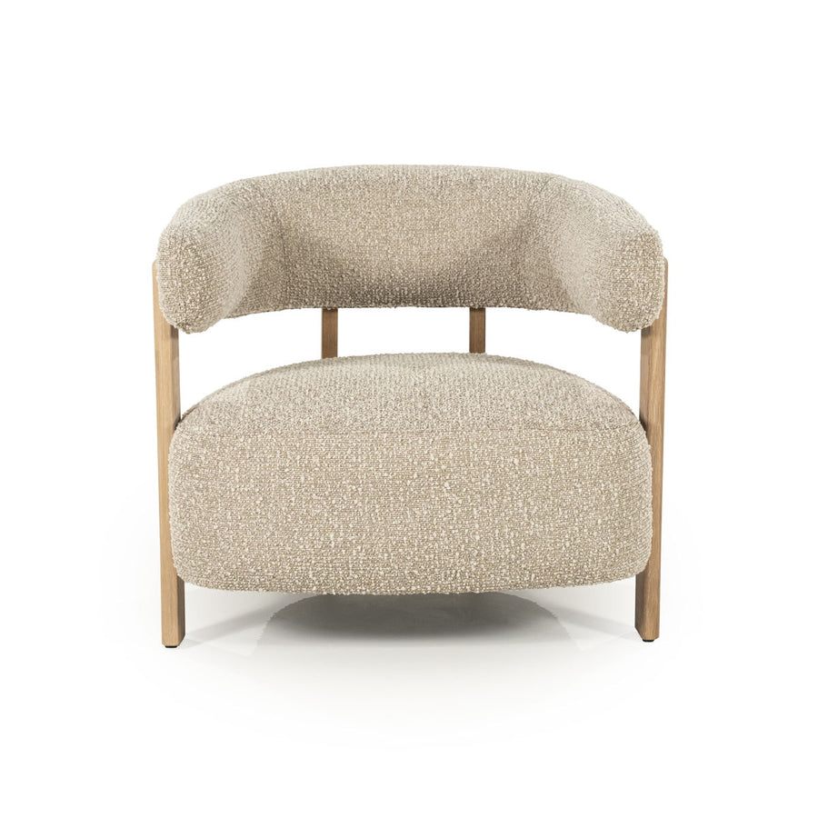 Fauteuil Lola – bruin hush