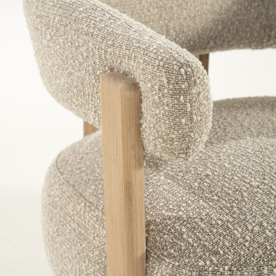 Fauteuil Lola – bruin hush