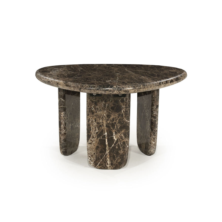Salontafel Devin – emperador marmer bruin medium