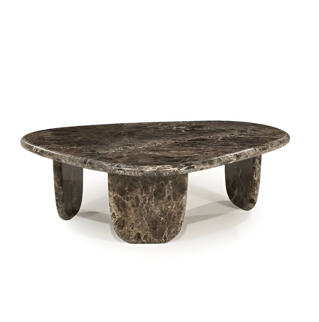 Salontafel Devin – emperador marmer bruin large