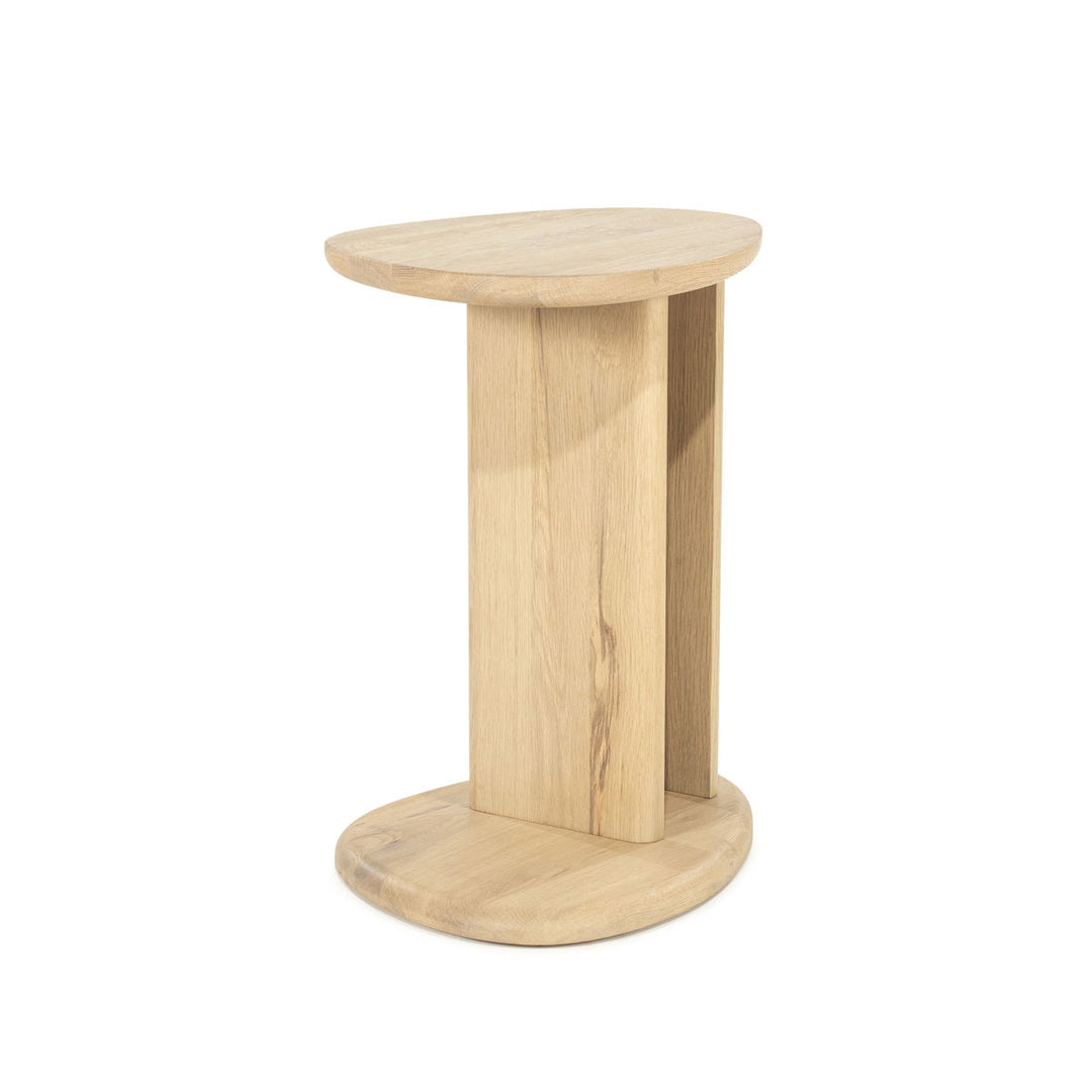 Bijzettafel Lori – eikenhout naturel