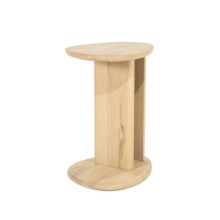 Bijzettafel Lori – eikenhout naturel